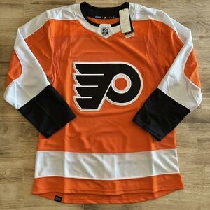 Adidas Philadelphia Flyers Home Jersey Mens Size 46 S NHL Authentic GT5612
